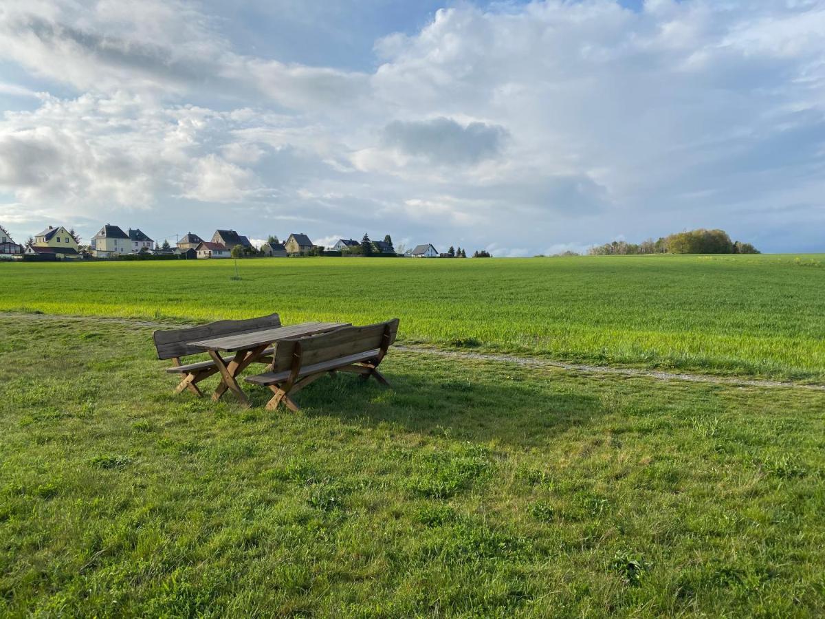 Ferienwohnungen Am Feldrain - Gornau Im Erzgebirge Zschopau ภายนอก รูปภาพ